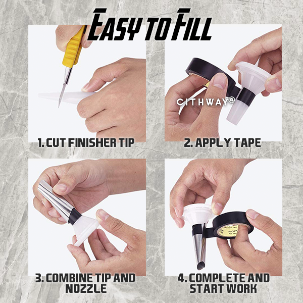Cithway® Easy Caulking Finisher Set