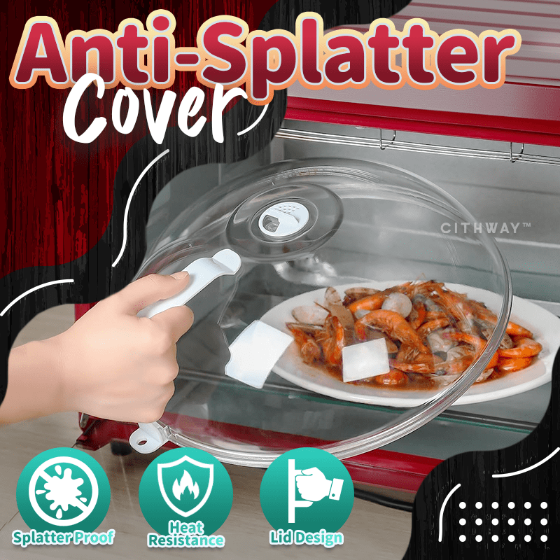 Cithway™ Splatter-Guard Microwave Food Cover