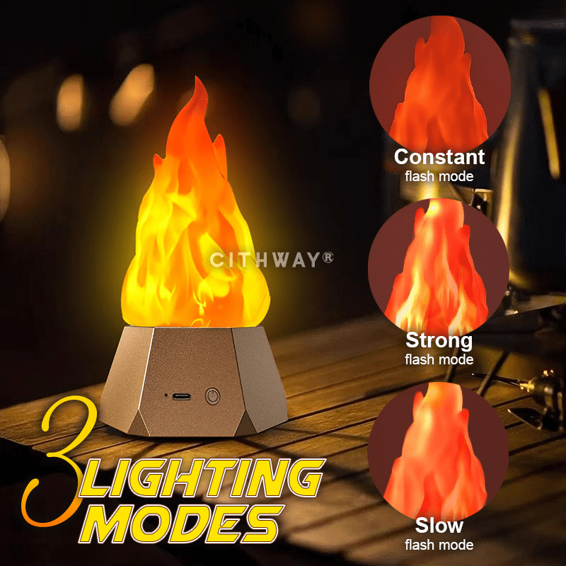 Cithway® LED Flame Cozy Night Lamp