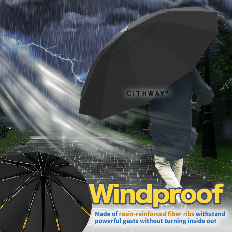 Cithway® Auto Windproof  Inverted Umbrella