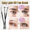 Aexzr® Lash-Lift Mascara Fan Brush and Folded Eyeliner Brush