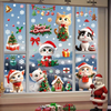 Cithway™ Christmas Window Cling Decor Sticker Set (9 Sheets)