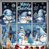 Cithway™ Christmas Window Cling Decor Sticker Set (9 Sheets)