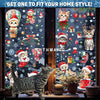 Cithway™ Christmas Window Cling Decor Sticker Set (9 Sheets)